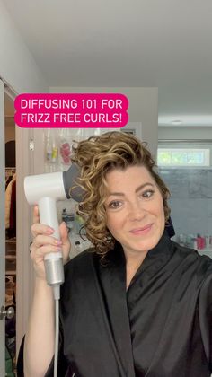 Brittany | Diffuse with me from start to finish! I’m using the @laifen_tech swift special, a random pick, and around my shoulders is @thewrapperoo... | Instagram Frizz Free Curls, Big Hair Dont Care, Special A, Have You Tried, Big Hair, You Tried, Curly Hair, Swift, Curly Hair Styles