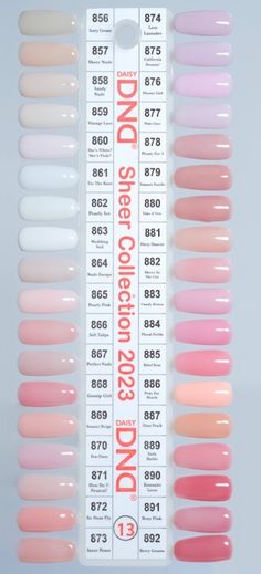 DND DUO GEL - SHEER COLLECTION - 880 TAKE A VOW - GEL NAIL POLISH SET | eBay Dnd Shellac Colors Summer, Dnd Gel Wedding Nails, Powder Dipped Nail Colors, Dnd Natural Pink Gel Color, Pink Nail Swatches, Dnc Nail Colors Dip, Acrylic Nails Dnd Gel, Opi Gel Polish Colors Neutral Pink, Dnd Classic Blush