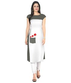 Lining Kurti, Chudidhar Designs, Crepe Kurti, Orange Homecoming Dresses, Indian Women Fashion, Pakistani Formal Dresses, Long Kurtis, Beautiful Casual Dresses