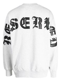 Find IZZUE Logo-embroidered Cotton-blend Sweatshirt on Editorialist. light grey cotton blend mélange effect embroidered logo to the front appliqué logo logo patch to the front crew neck drop shoulder long sleeves ribbed cuffs and hem Concept Clothing, Grey Cotton, Grey Sweatshirt, Logo Embroidered, Patch Logo, Top Brands, Light Grey, Cotton Blend, Grey