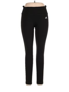 Adidas Active Pants Size: Large Black Activewear - used. 89% POLYESTER, 11% SPANDEX, Regular, Low Rise | Adidas Active Pants - Low Rise: Black Activewear - Size Large Cheap Adidas Black Sets, Black Activewear, Adidas Pants, Adidas Black, Black Adidas, Active Wear For Women, Large Black, Low Rise, Active Wear