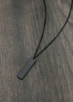 Me want Mens Necklace Fashion, Mens Necklace Personalized, Necklaces Personalized, Men's Necklace Gold, Mens Leather Necklace, Necklace Bar, Mens Necklace Pendant, Bar Black