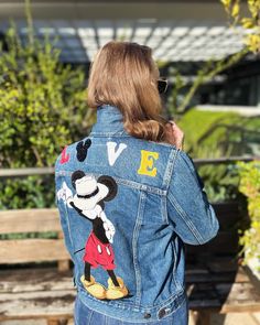 Original women denim jacket of Levis Premium Quality Clothing, size M, with handmade embroidery Casual Blue Denim Jacket With Custom Embroidery, Blue Denim Outerwear With Custom Embroidery, Women Denim Jacket, Levis Denim Jacket, Handmade Embroidery, Levis Denim, Denim Jacket Women, Quality Clothing, Jean Jacket