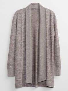 Softspun Long Open-Front Cardigan | Gap Factory Old Bridge, Women Hoodies Sweatshirts, Open Cardigan, Open Front Cardigan, Front Open, Knit Jersey, Sweaters & Cardigans, Gap, Long Sleeves