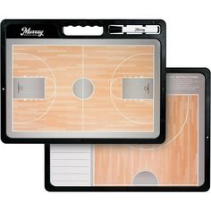 an image of a basketball court on the back side of a tabletop with clippings