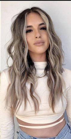 Ombre Hair Blonde, Balayage Blonde, Gorgeous Hair Color, Ash Blonde Hair, Brown Hair Balayage, Blonde Hair Inspiration, Wig Lace, Brown Blonde Hair