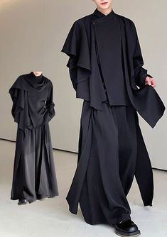 Valedictory Outfit, Japanese Mens Fashion, Fantasy Outfits, Star Wars Fashion, Genderless Fashion, Mode Kimono, Concept Clothing, Advanced Style, Closet Goals