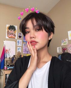 Short Hair Tomboy, Girl Short Hair, Hair Reference, Short Hair Haircuts