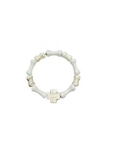 Halloween White Punk Cross Bones Bracelet Add a spooky touch to your Halloween outfit with our White Punk Cross Bones Bracelet. The perfect accessory to complete your costume, this bracelet features detailed cross bones that will surely impress and add an edgy vibe. Made for the daring and bold, this bracelet is a must-have this Halloween season! White Punk, Detailed Cross, White Victorian, Bones Bracelet, Cross Bones, Victorian Goth, Steampunk Accessories, Halloween Outfit, White Backdrop