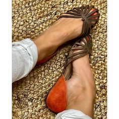 Category:Sandals; Upper Materials:PU; Season:Summer; Heel Type:Flat Heel; Gender:Women's; Size Suggestion:standard size, select your usual size; Activity:Walking; Toe Shape:Round Toe; Style:Vintage,Preppy; Heel Height(inch):<1; Outsole Materials:Rubber; Occasion:Daily; Closure Type:Loafer; Pattern:Contrast Color; Listing Date:05/15/2024; Foot Length:; Foot Width:; SizeChart1_ID:2:186490; Heel Height:Flat Chic Flats, Vintage Preppy, Minimalist Shoes, Block Design, Women's Sandals, Blue Orange, Bold Colors, Comfortable Shoes, Contrasting Colors