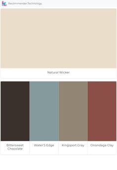 the color palette is neutral and has different shades to choose from, including brown, beige,