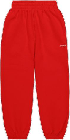 Red Balenciaga, Sans Serif Logo, Serif Logo, Red Y, Kids Logo, Shop Logo, Balenciaga, Sweatpants, ? Logo