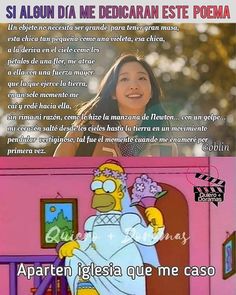 an image of the simpsons character in spanish