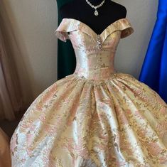 Gold Pearl Dress..Will Adjust To Size.From Mdium To A Large..Roses Design Real Nice And Formal..For Any Event Of Your Choice. Large Roses, Roses Design, Colorful Dresses Formal, Pearl Dress, Gold Pearl, Formal Dress, Gold Tones, Wedding Dresses, Roses