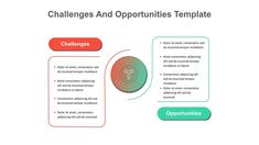 the challenges and opuntities template for powerpoint