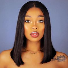 13x4 Lace Front Wig Straight Hair Short Bob Wigs Straight Hair Short, Ombre Crochet Braids, Black To Red Ombre, 13x4 Lace Front Wig, Wig Straight, Bob Lace Front Wigs, Brazilian Straight Hair, Crochet Braids Hairstyles, Straight Bob