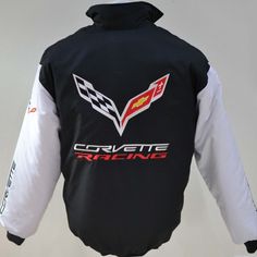 CORVETTE-C7-RACING - Jacket // CORVETTE-C7-RACING - Jacke // black-white sold by Pro Fashion on Storenvy Hoodies Aesthetic, Corvette C7, Racing Jacket, Jacket Fashion, Puma Jacket, Motorcycle Jacket, Small Businesses, Varsity Jacket, Fashion Clothing