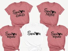 Disney Graduate Shirts, Disney Graduation, Graduation Shirts For Family, Senior Ideas, Disney Trip Shirts, Senior Shirts, Graduation Shirt, Senior Trip, Class Of 2023