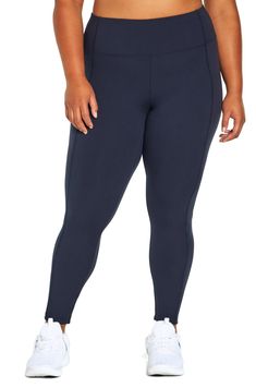 PRICES MAY VARY. High rise legging with 4" tummy control waistband for added support and slimming compression. Made of Stretch Opatek Luxe: The fabric is a double-knit, full coverage with no-show opacity, moisture-wicking fabric that provides a soft brushed finish for superior comfort and accelerated drying. Inseam: 27 inches Blue Mid-rise High Stretch Leggings, High Stretch Moisture-wicking Leggings 5-inch Inseam, Fitted Moisture-wicking Blue Leggings, Blue 4-way Stretch Leggings For Training, Functional Blue Leggings With 4-way Stretch, High Rise Leggings, Double Knit, Double Knitting, Moisture Wicking Fabric