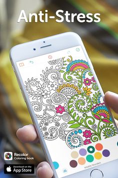 Join millions of people who use Recolor as an outlet to relax, have fun and express themselves through colors. Recolor celebrates creativity and let people rediscover the fun of coloring. Coloring Book For Adults, I Phone, Me Time, App Store, Counseling, Adult Coloring, Color Me, Diy And Crafts, Relaxation