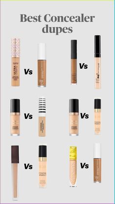 Best concealer dupes! Lancome Concealer, Kalogera Sisters, Woman Makeup, Love Hate Relationship, Best Concealer, Lip Combo, The Best Makeup, High End Makeup, High End Products