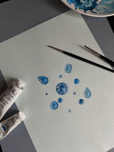 Gem Rendering, How To Draw Gemstones, Gemstones Drawing, Gemstone Rendering, Jewelry Watercolor, Diamond Sketch, Gemstone Painting, Watercolor Gem, Gemstone Artwork