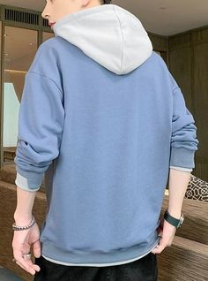 Material : Polyester Design: Hooded Decoration: D rawstring Style : Aesthetic Size (cm) Length Sleeve Chest Shoulder S 64 49.5 100 55.5 M 66 51 104 57 L 68 52.5 108 58.5 XL 70 54 112 60 XXL 72 55.5 116 61.5 3XL 74 57 120 63 4XL 76 58.5 124 64.5 Size (inch) Length Sleeve Chest Shoulder S 25.19 19.48 39.37 21.85 M 25.98 20.07 40.94 22.44 L 26.77 20.66 42.51 23.03 XL 27.55 21.25 44.09 23.62 XXL 28.34 21.85 45.66 24.21 3XL 29.13 22.44 47.24 24.80 4XL 29.92 23.03 48.81 25.39 Cotton Hoodie With Drawstring, Urban Cotton Hoodie With Drawstring, Cotton Long Sleeve Hoodie With Drawstring, Blue Hoodie With Drawstring For Winter, Blue Drawstring Hoodie For Winter, Urban Winter Hoodie With Drawstring, Urban Drawstring Hoodie For Winter, Blue Streetwear Hoodie With Drawstring, Black Pleated Mini Skirt