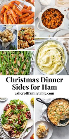 christmas dinner side dishes for ham