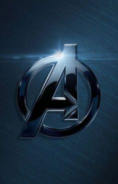 the avengers logo is seen in this image