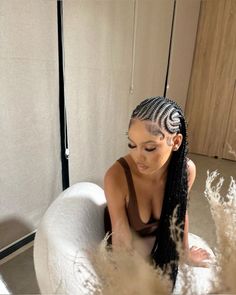 Honey Blonde Fulani Braids, 2 Hairstyles, Short Box Braids Hairstyles, Braided Hairstyles For Black Women Cornrows, Feed In Braids Hairstyles, Braided Styles, Box Braids Hairstyles For Black Women, Braided Cornrow Hairstyles