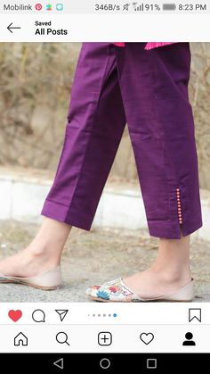 Chudidhar Designs, Cotton Pants Women, Salwar Pants, Salwar Pattern