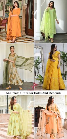 For the brides who want to go for something light and comfortable for thier haldi and mehendi ceremony, Here are some trending outfits to go for! #minimaloutfits #minimalhaldioutfit #minimalmehendioutfit #cottonoutfits #kurtis #palazzosuits #shararadesigns #cottonsharara #pakistanibride #cottonsuits #printedsuits #indowesternoutfits #cottonlehenga #lightbridalwear #cottonsaree