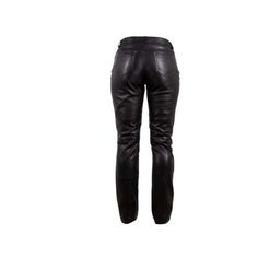 Mauritius Zazoe Leather Pants in Black Soft buttery feel. High waisted, belt loop, sealed pockets. 100% lambskin, ethically produced vegetable-tanned leather. Leather Tapered Leg Pants With Pockets, Leather Straight Pants With Pockets, Fall Leather Bottoms With Hip Pockets, Biker Leather Pants Straight Leg, Leather Pants With Hip Pockets For Fall, Biker Pants With Belt Loops And Straight Leg, Leather Biker Pants With Belt Loops, Biker Leather Trousers, Leather Bottoms With Belt Loops