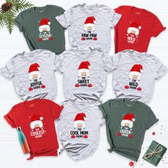 Custom Christmas Gnome Shirts, Funny Christmas family shirts, Christmas Gnomes Tee, Christmas Gnome Group Shirts, Gnome Christmas Shirts. Hi! Welcome to our store. It's good to see you here. Our aim is to offer you first-class clothing in your most beautiful moments with our graphic t-shirts that we designed or designed with your ideas. I am sure you will like our designs for your family, friends and you. IMPORTANT MATTERS FOR ORDERING: 1-) Please check and review all photos. 2-) Our sizes are t Gnome Christmas Shirts, Gnome Family Christmas Shirts, Gnome Shirt Ideas, Christmas Family Shirts Ideas Funny, Gnome Shirts, Christmas Knomes, Gnome Costume, Holiday Tee Shirts, Class Outfit