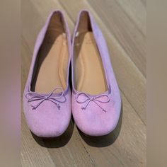 A New Day Lavender Ballet Flats. New Without Tags. Never Worn. Size 9. Faux Suede. Manmade Upper. From My Clean,Smoke-Free, Pet Free Home. Purple Ballet Flats, Lavender Purple, Me Clean, A New Day, Color Purple, Flat Shoes Women, New Day, Ballet Flats, Faux Suede