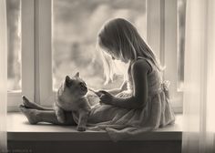 *** by Elena Shumilova on 500px Childhood Bedroom, Girl With Cat, Cats Photography, Easter Blessings, Cat Photography, Kids Pictures, Animals Friends, Cat Pics, Animal Photography