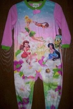 Tinkerbell Pajamas, Crochet Baby Costumes, Pajamas Aesthetic, 2000s Clothing, Disney Fairy, Vintage Baby Clothes