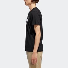 Adidas originals Solid Shmoo T Sports Short Sleeve T-shirt Black DH3900 Sport Shorts, Adidas Originals, Adidas, Sports, T Shirt, Black