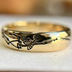 Till Death Band – Digby & Iona Men’s Silver And Gold Wedding Band, Gold Accessories For Men, Mens Unique Wedding Bands, Unique Mens Wedding Bands, Men Engagement Ring, October Jewelry, Gothic Wedding Rings, Alternative Wedding Bands, Dope Jewelry Accessories