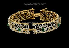 18 karat gold diamond kada for women with color stones - set of 2 (1pair)
  note : this item comes with a clip. so that you can open it and wear it directly on your wrist.
  note : minimum size : 2-5 & maximum size : 2-6.

  

introducing our exquisite 18 karat gold diamond kada for women with color stones - set of 2 (1pair). this stunning piece of jewelry is a true testament to indian craftsmanship, perfect for those who appreciate the beauty and elegance of diamond jewelry.
  
  made with the Traditional Gold Diamond Bracelet, Traditional Gold Diamond Bracelet For Anniversary, Traditional Hand Set Diamond Bracelet, Traditional Hand Set Diamond Bracelet For Anniversary, Kada For Women, Diamond Kada, India Gift, Color Stones, Gold Jewelry Indian