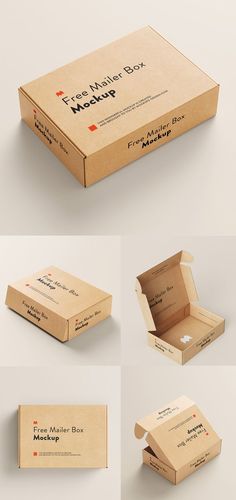 Mockup designs Box Mailer Packaging, Branded Mailer Boxes, Mailer Boxes Design, Mailer Box Template, Graphic Design Box Packaging, Box Mockup Design, Innovative Packaging Design Boxes, Food Packaging Box Design, Package Mockup Free