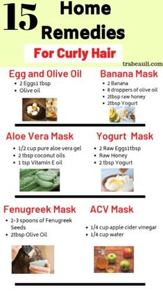 15 Curly Hair Care Home Remedies For Growth, Dry Hair (DIY) |Trabeauli Homemade Hair Treatments, Hair Care Remedies, Hair Mask For Growth, Hair Growing Tips, Receding Hairline, Be Soft, Homemade Hair Products, Diy Hair Mask, Diy Hair Care