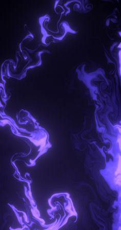 an abstract image of blue and purple swirls