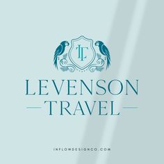 Kate, the founder of Levenson Travel, aimed to create a brand that exudes luxury and professionalism while featuring an eclectic feel. Her inspiration sprang from shades of blue, teal, and neutral colors. To bring this vision to life, we used a color palette that includes shades of teal turquoise and a selection of classic neutrals. The main logo showcases a symbol with the monogram “LT” and two parrots, which represent love. Tap to view the full design!