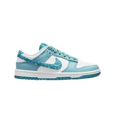 Dunk Low Blue, Nike Cortez, Nike Dunk Low, Blue Paisley, Nike Cortez Sneaker, Nike Sneakers, Dunk Low, Nike Dunk, Nike Dunks