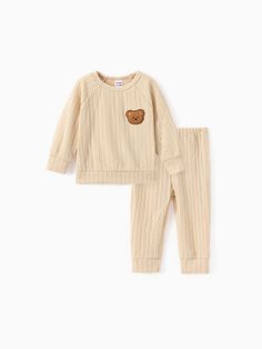 * Set includes: 1 Top + 1 Pants 
* Soft and comfy
* Material: 95% Polyester, 5% Spandex 
* Machine wash, tumble dry
* Imported Baby Girl Boy, Textured Top, Top And Pants Set, Baby Sets, Polyester Spandex, Pants Set, Spandex, Pants