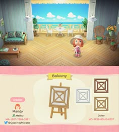 an animal crossing game is being played on the nintendo wii, and it looks like they are