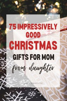 75 impressively good Christmas gifts for mom from daughter on mindfulnessinspo.com Cute Mom Christmas Gifts, Gift For Mum Christmas, Mothers Christmas Gift Ideas, Christmas Gifts For Mum From Daughter, Gifts To Get Mom For Christmas, Gifts For Mothers Christmas, What To Buy Your Mom For Christmas, Thoughtful Gifts For Mom Christmas, Creative Gifts For Mom Christmas