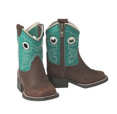 Your little buckaroo is sure to love these Ariat LIL’ STOMPERS Toddler Boots. Crafted with genuine leather and decorative uppers these boots are so comfy your little one will want to wear them all day. Toddler lil stompers crossfire boot | Toddler lil stompers crossfire Boots in Brown Leather, Size: 4 K B / Medium by Ariat Toddler Cowgirl Boots, Toddler Cowgirl, Western Baby Clothes, Clothes Country, Brown Western Boots, Boston Fashion, Western Baby, Cute Country Outfits, Boot Pulls