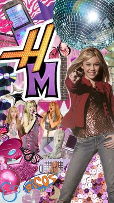 You’ll always be iconic Hannah #music #tv #hannahmontana #hannah #montana #mileycyrus #cyrus #disney #2000s #pink #purple Hannah Montana Pink, 2000s Pink, Music Tv